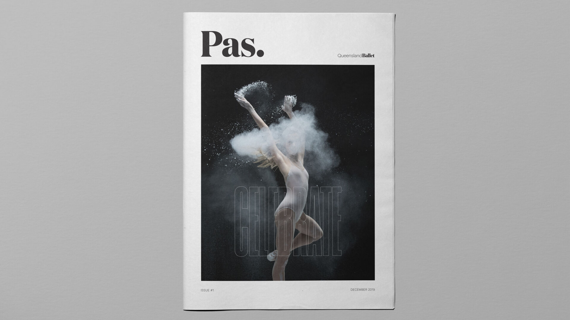 Cover design for Pas publication