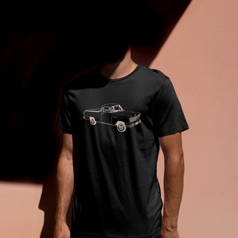 Illustrative T-shirt design for the Trails brand